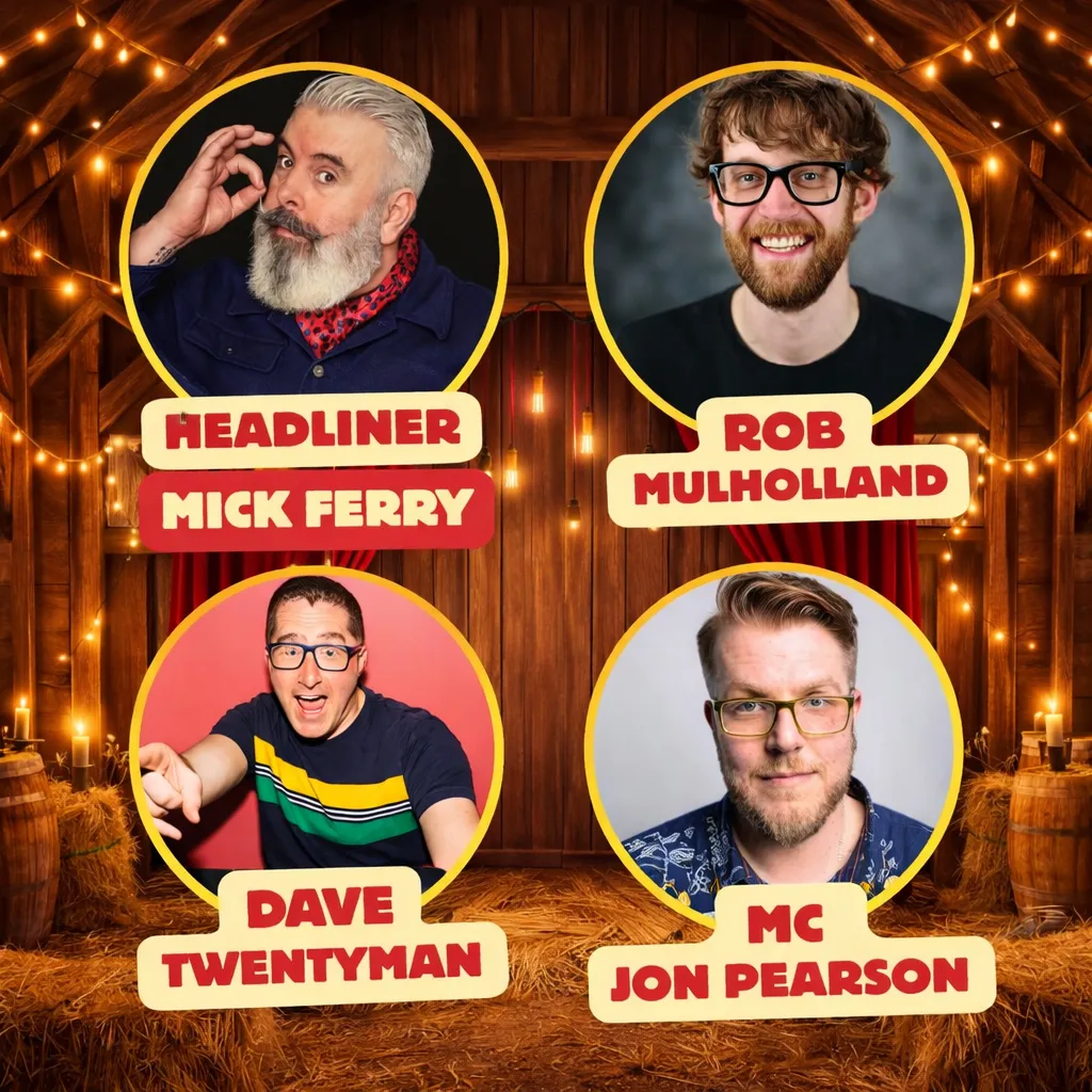 Fun in the Barn Comedy Night – Wednesday 29th April